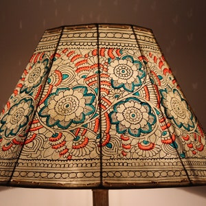 Floral lampshade / Table lampshade / Bedside Lampshade image 2