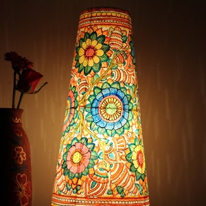 Multi color Floral Table Lampshade