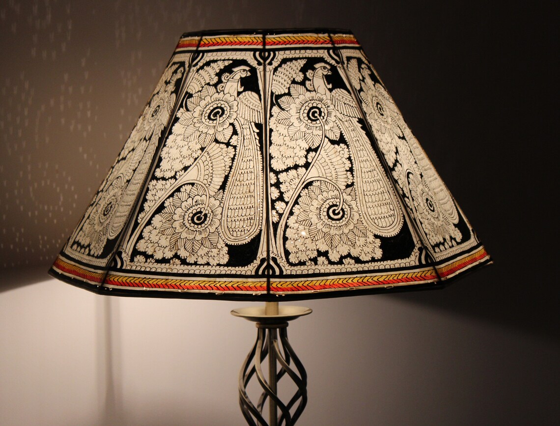 18breiter Vintage Inspirierter Stehlampenschirm 46CM W / | Etsy