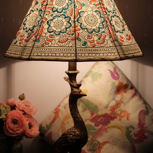 Floral lampshade / Table lampshade / Bedside Lampshade image 4