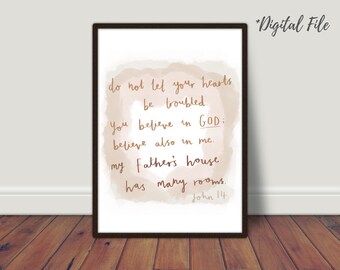 John 14 2 3 Etsy