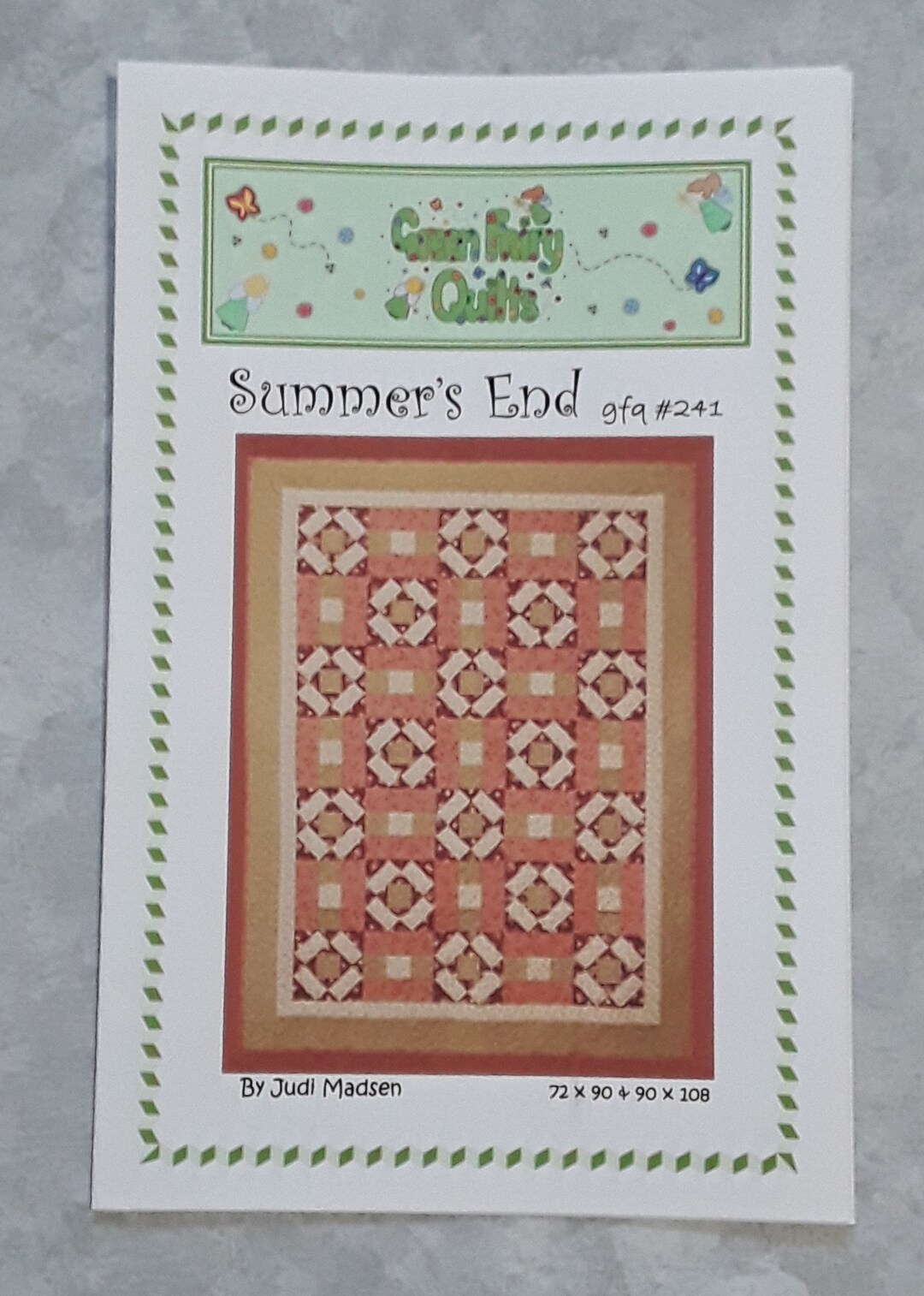 Summers End Quilt Pattern 2 tailles twin & queen Etsy France