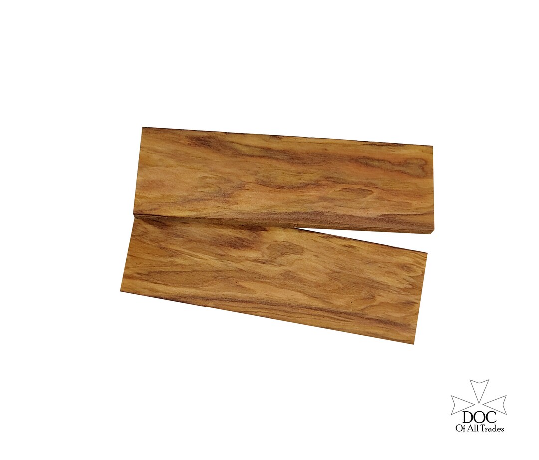 Italian Olive Wood Knife Scales bookmatched Handle Blanks. Etsy