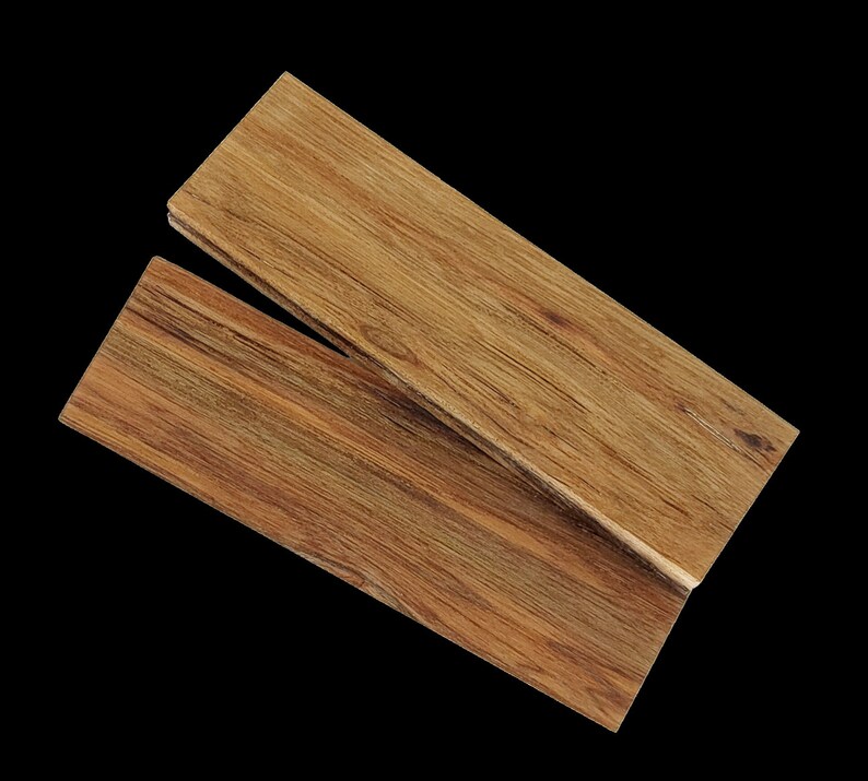 Impressively Figured Hickory Knife Scales bookmatched Handle Etsy