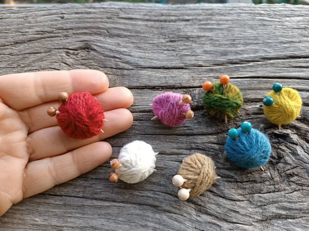 Enamel Pin • Fuck Off I'm Crocheting Rainbow Yarn Ball – Christine