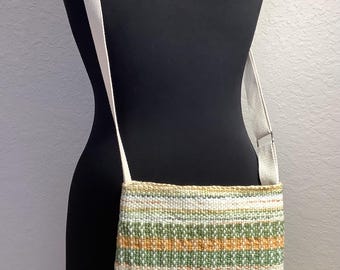 Handwoven Crossbody Bag with Adjustable Strap – Stylish Handmade Shoulder Bag