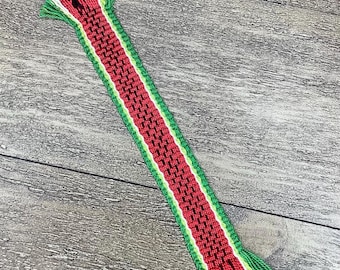 Handwoven Bookmark, Gift for Readers
