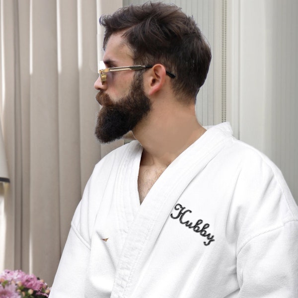 Monogrammed Spa Robe Etsy
