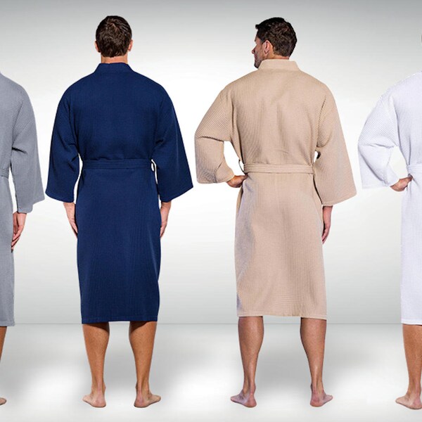 Waffle Weave Robe Etsy