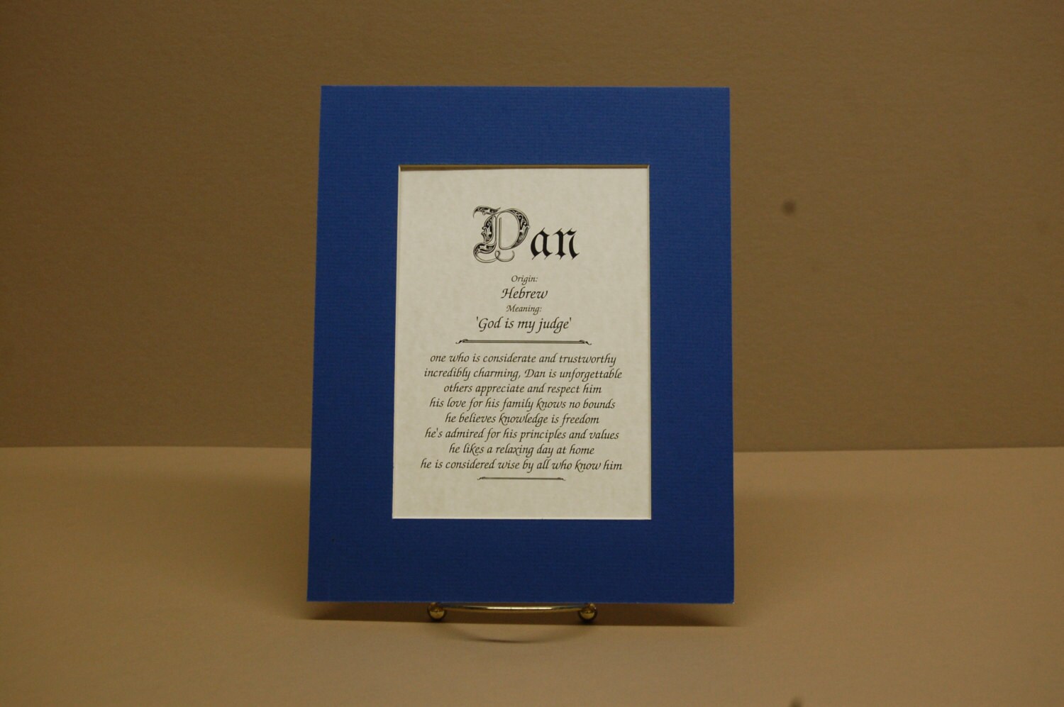 Name Origin & Meaning 8x10 Parchment Paper Etsy