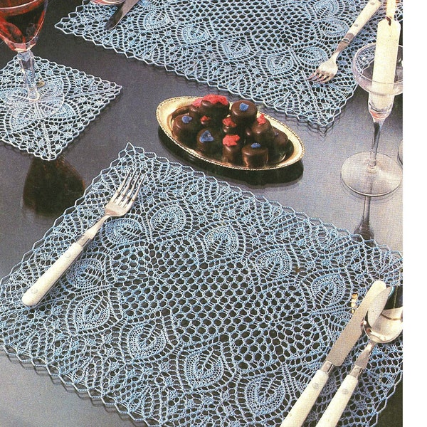 Lace Placemats Etsy