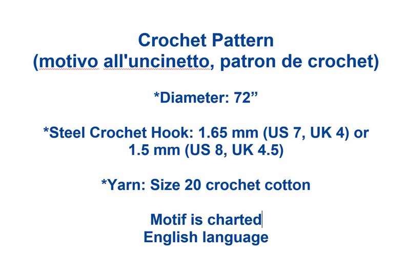 Diameter 72 Circular Tablecloth Pattern Vintage Crochet Pattern PDF for Filet Crochet Tablecloth w Dogwood Flowers Motif SKU 137-4