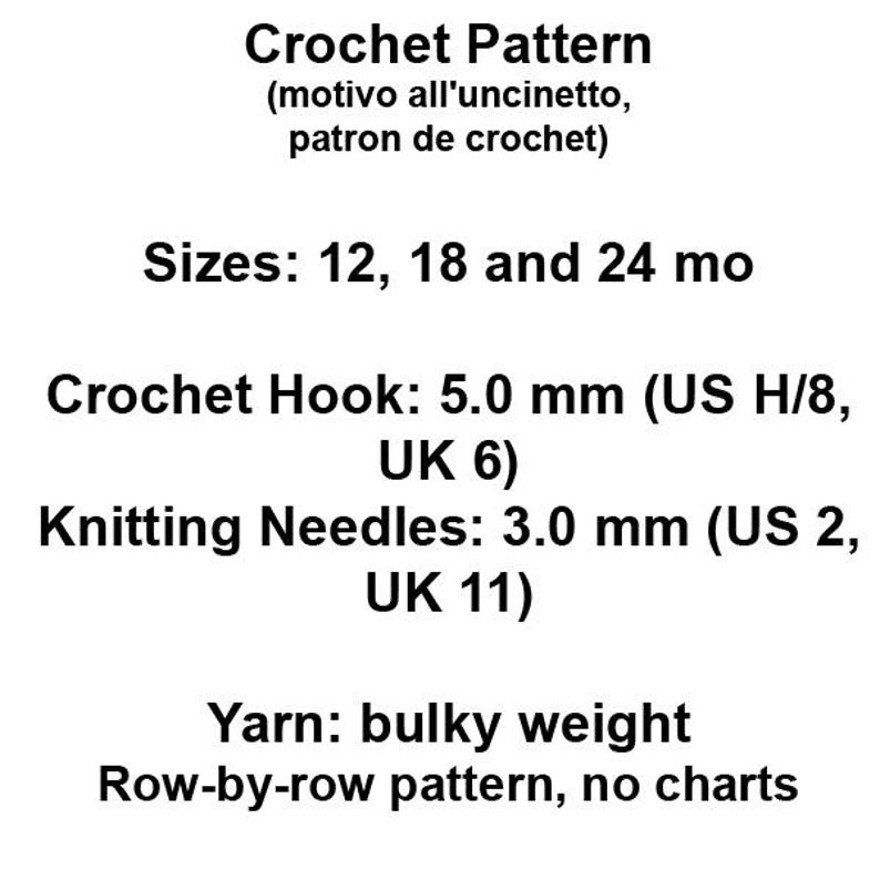 24 Months PDF Download SKU 39-15 Vintage Crochet Pattern Baby or Toddler Coat with Hood Loop Edging Embroidery and Front Zip Size 12 18