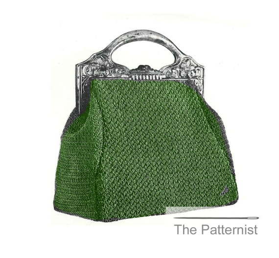 Vintage 1930S Crochet Plastic Frame Purse/ 1930S-40S Handbag/ Evening Bags/  Women Bag/ Cocktail Bag - Yahoo Shopping