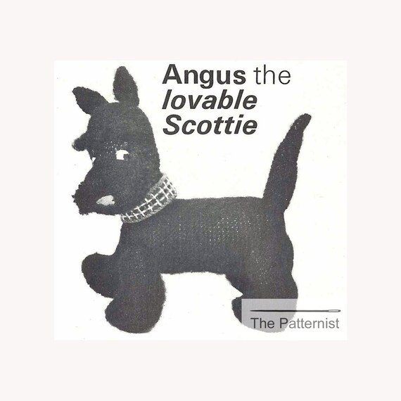 scottie dog stuffed animal