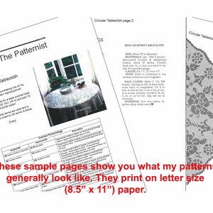Vintage Macrame Pattern for Curtain Panels Macrame Divider Pattern Pass-Through Cover PDF Digital Download SKU 132-7 image 3