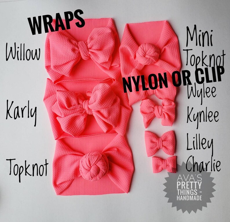 Grey Sweater Weather ~ Multiple Styles Available ~ Bows ~ Knots ~ Clips ~ Headbands ~ You Pick Size ~ Fall Hair Accessories ~