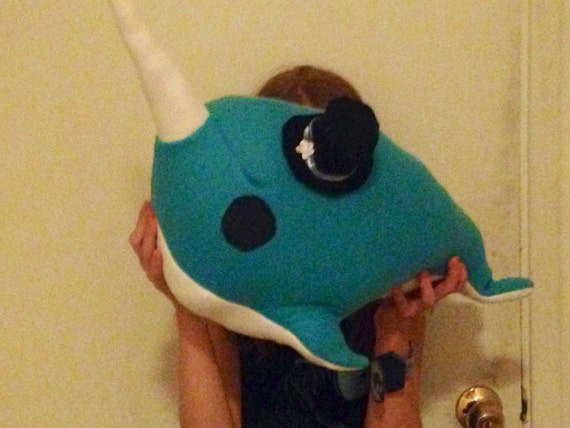 jumbo narwhal plush