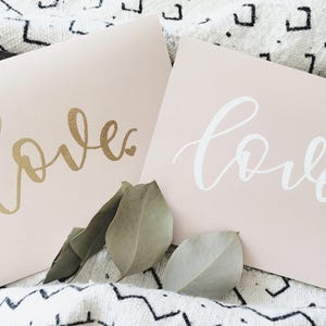 Blush Love Card