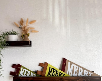 Merry Pennant Flags