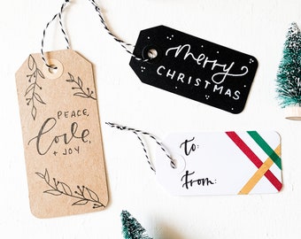 Christmas Gift Tag Set of 3