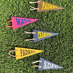 Sports Pennant Flag Ornament