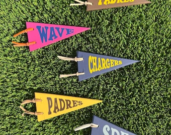 Sports Pennant Flag Ornament