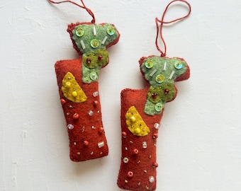 Bloody Mary Felt Ornament