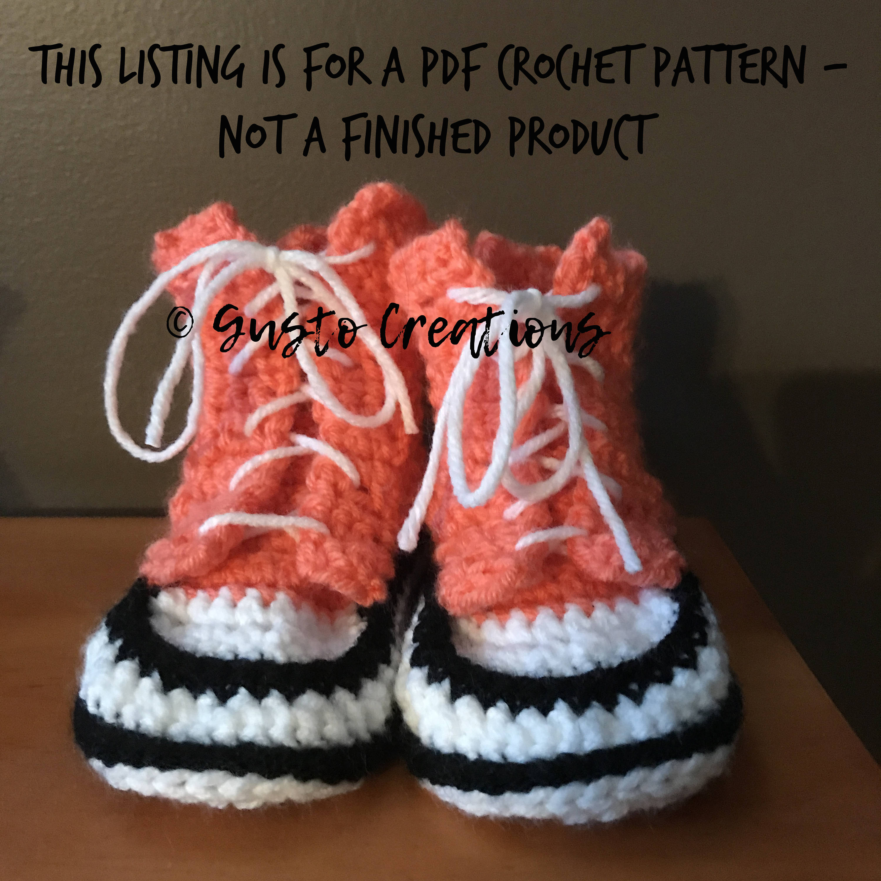 Converse Crochet Pattern Custom Inspiration Converse Crochet Pattern Custom Inspiration