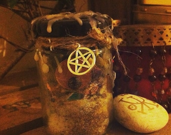 Psychic Awareness Witch Bottle, Battery, Wicca Spell, Pagan, Charm, Dream Vision