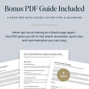 cover letter examples samples