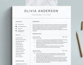 Google Docs Resume Template and Cover Letter - Customer Service Resume, Sales Associate Resume, Best Easy Resume Format for MS Word & Pages