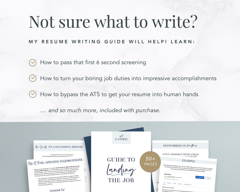May include: A guide to landing a job with over 50 pages of tips and advice. The guide includes information on how to write a successful resume, how to apply to jobs online, and how to network effectively. The guide is designed to help job seekers land their dream job.