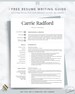 Professional Resume Template for Word & Pages | Professional CV Template | One, Two and Three Page Resume Template | Instant Download Resume 