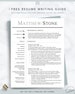 Executive Resume Template for Word & Pages | One, Two and Three Page Resume Template | Professional CV Template | Simple Resume Template 