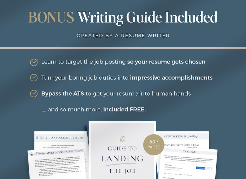 resume writing guide get landed