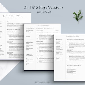 3, 4, 5 page resume template for google docs, executive resume template, government contractor resume template, two column resume template