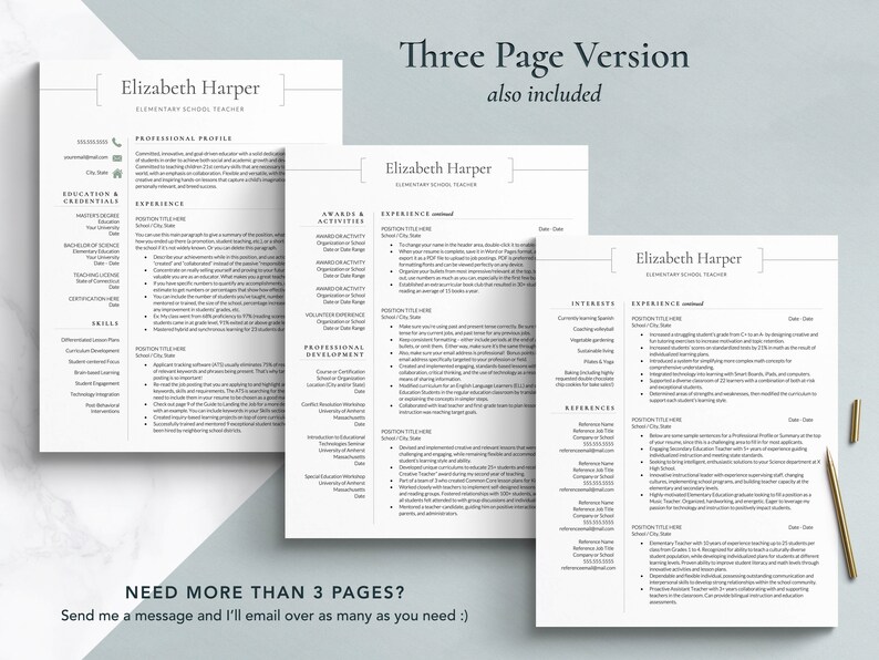 academic resume template google docs word pages
