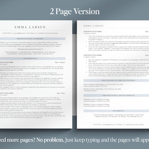 ats friendly resume template for google docs word apple pages