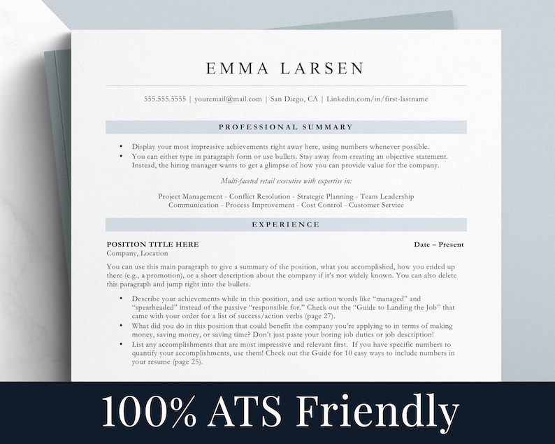 ats-friendly-resume-template-for-word-pages-google-docs-etsy
