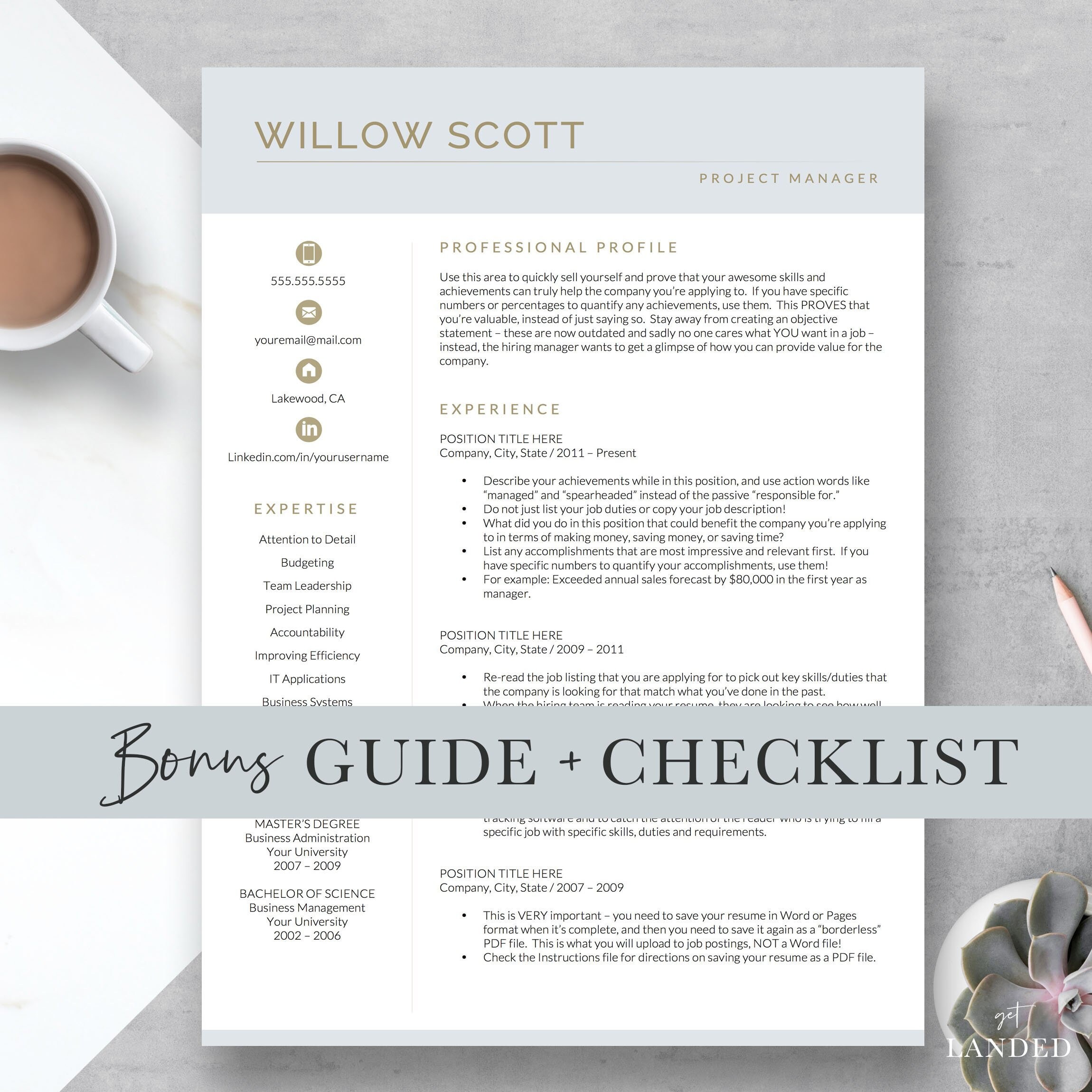 resume template for word and pages modern cv template resume etsy modern easy resume