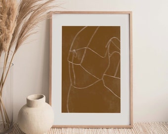 Blurred lines #7  giclee print