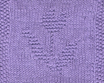 Tulip Knit Dishcloth Pattern Only *PDF Digital Download*