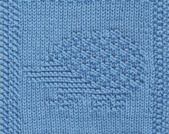 Hedgehog Knit Dishcloth Pattern Only *PDF Digital Download*