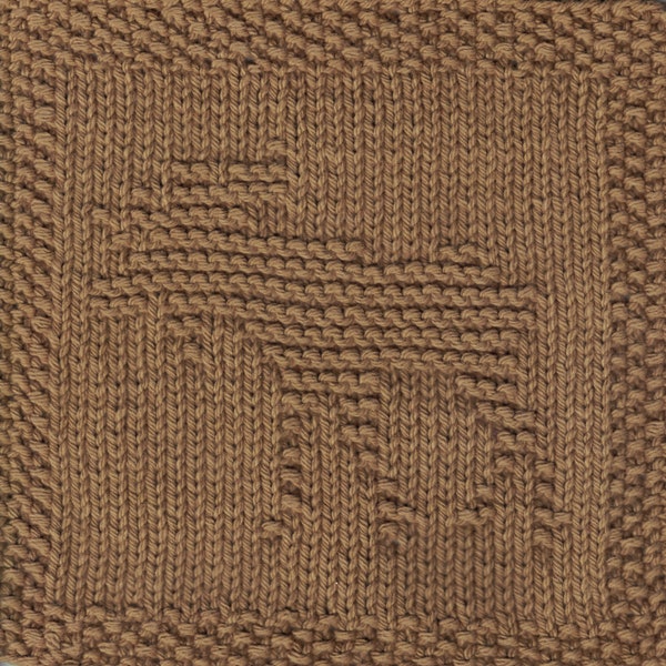 Moose Knit Dishcloth | Pattern Only *PDF Digital Download*