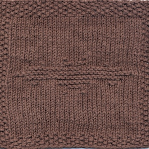 Bat Knit Dishcloth Pattern Only *PDF Digital Download*