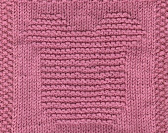 Onesie Knit Dishcloth Pattern Only *PDF Digital Download*