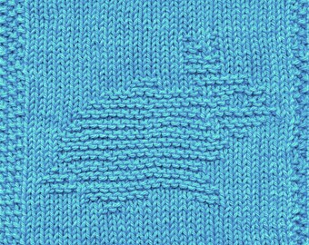 Bunny Knit Dishcloth Pattern Only *PDF Digital Download*