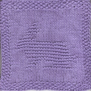 Rabbit Knit Dishcloth Pattern Only *PDF Digital Download*