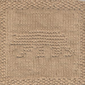 Bear Knit Dishcloth Pattern Only *PDF Digital Download*